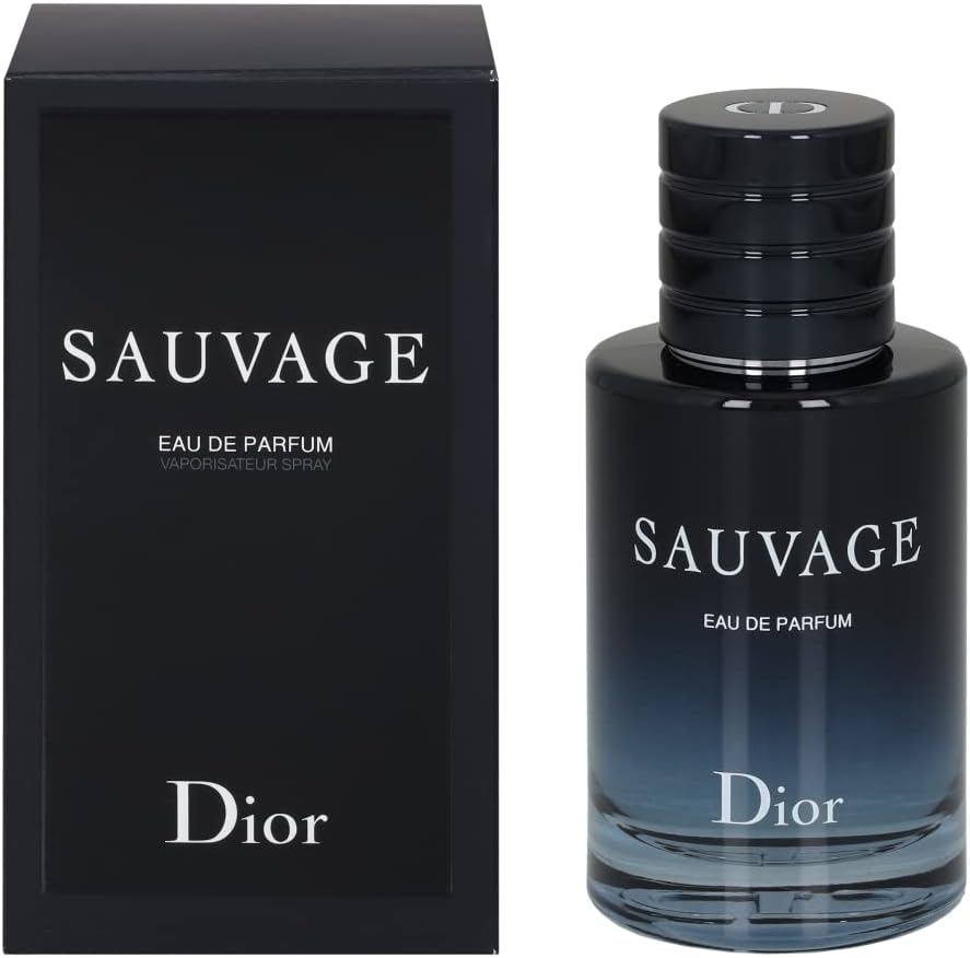 Dior Sauvage Eau de Parfum bottle and packaging on a white background