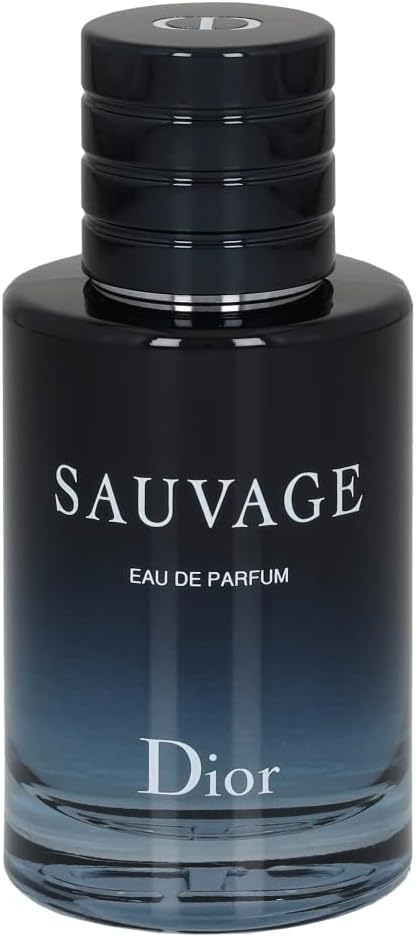 Dior Sauvage Eau de Parfum bottle with gradient design