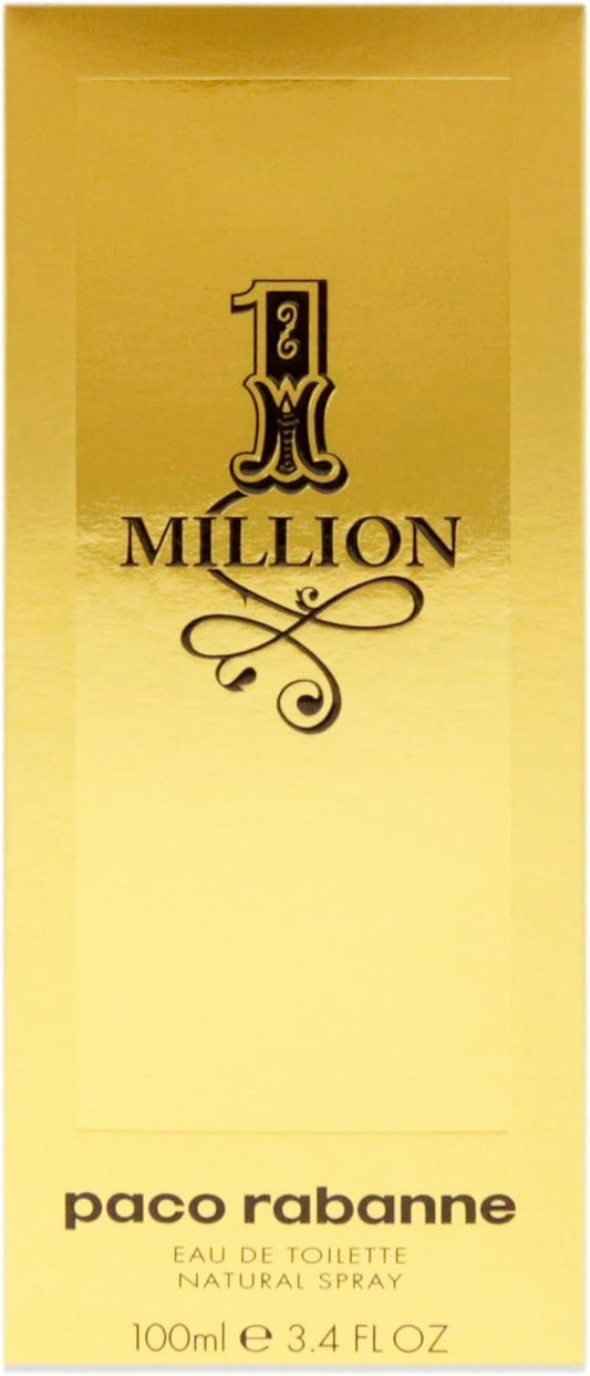 Paco Rabanne 1 Million eau de toilette packaging on a white background